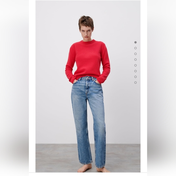 Zara Wool Cashmere Knit Sweater - Picture 2 of 8